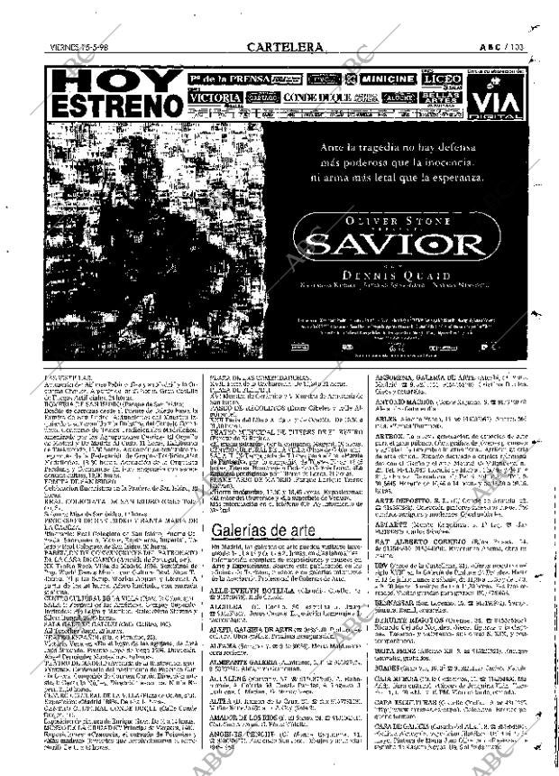 ABC MADRID 15-05-1998 página 103