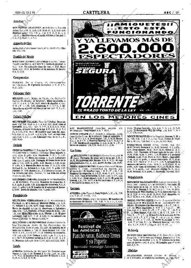 ABC MADRID 15-05-1998 página 109