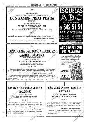 ABC MADRID 15-05-1998 página 114
