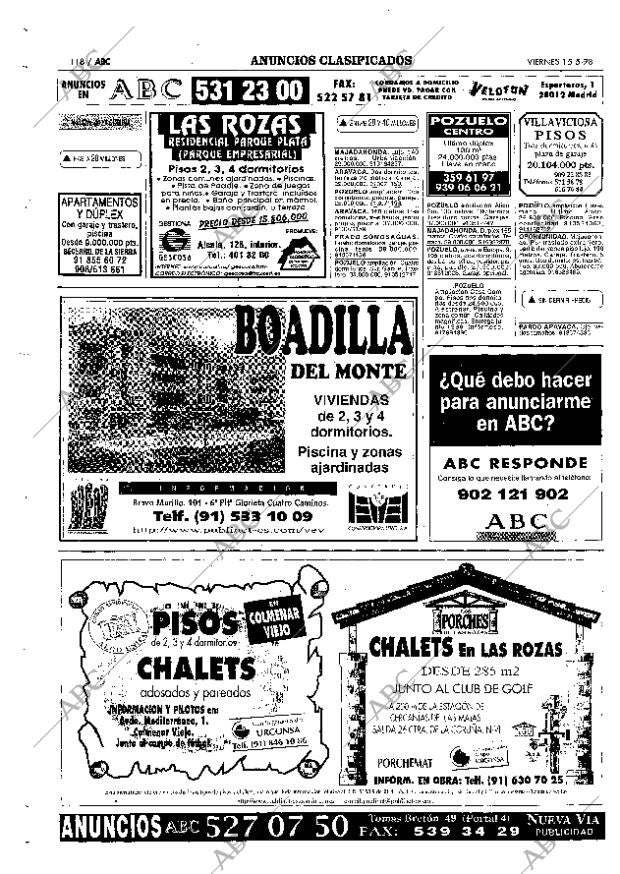ABC MADRID 15-05-1998 página 118