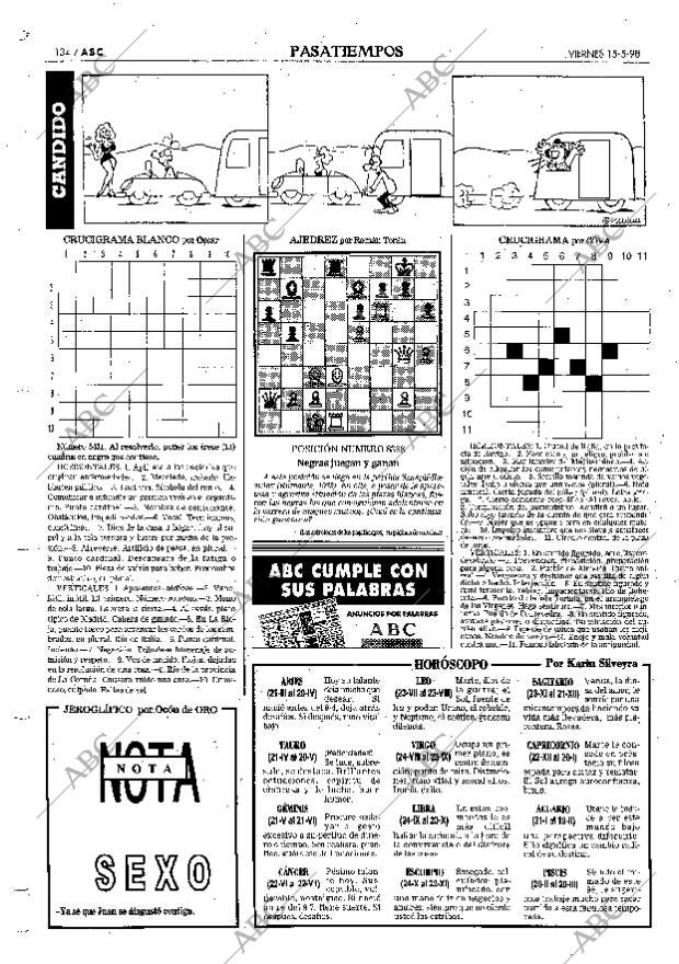 ABC MADRID 15-05-1998 página 134