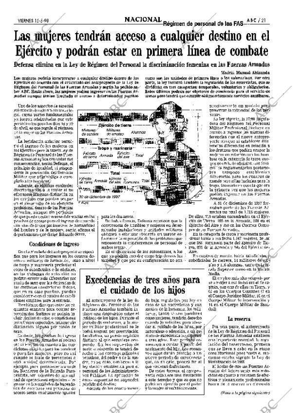 ABC MADRID 15-05-1998 página 21