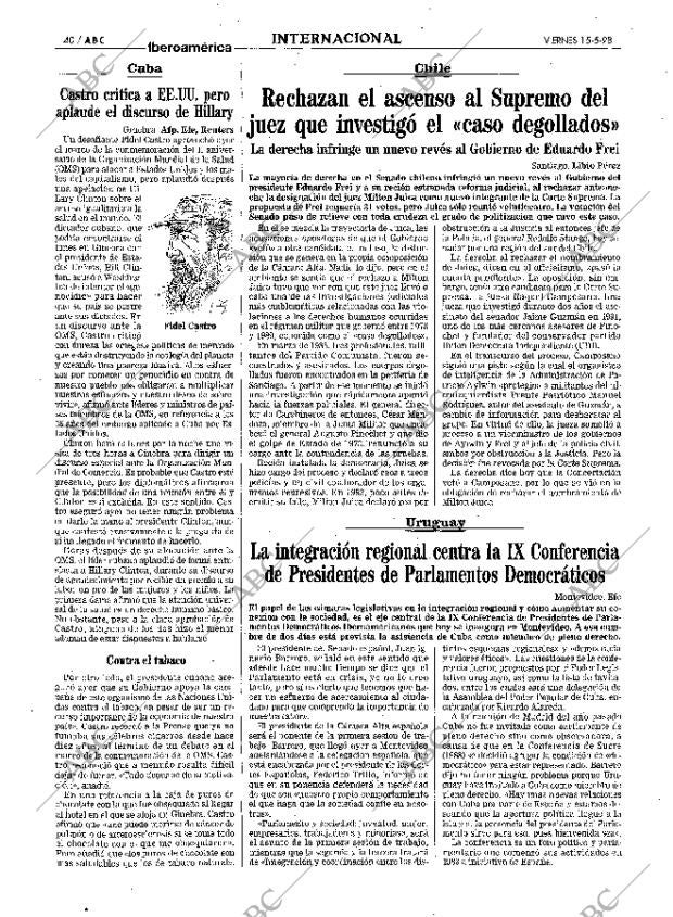 ABC MADRID 15-05-1998 página 40