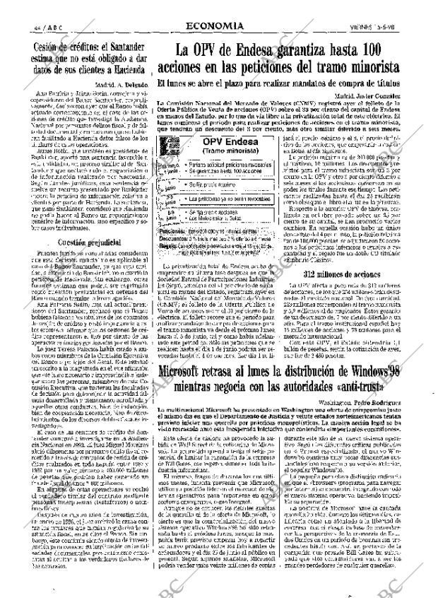 ABC MADRID 15-05-1998 página 44