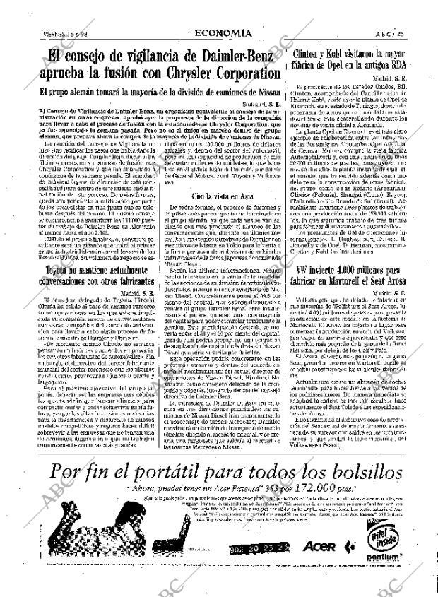 ABC MADRID 15-05-1998 página 45