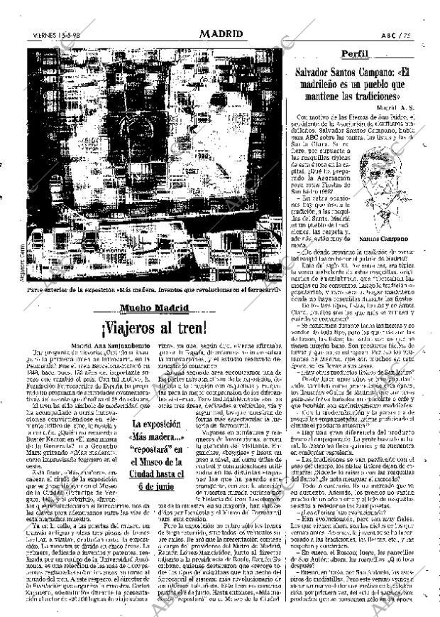 ABC MADRID 15-05-1998 página 75