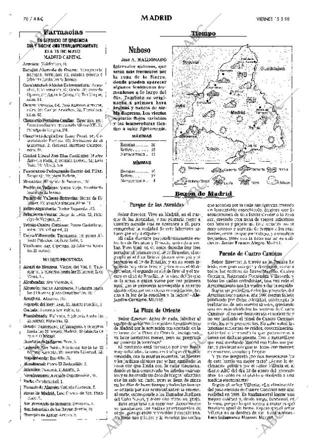 ABC MADRID 15-05-1998 página 78
