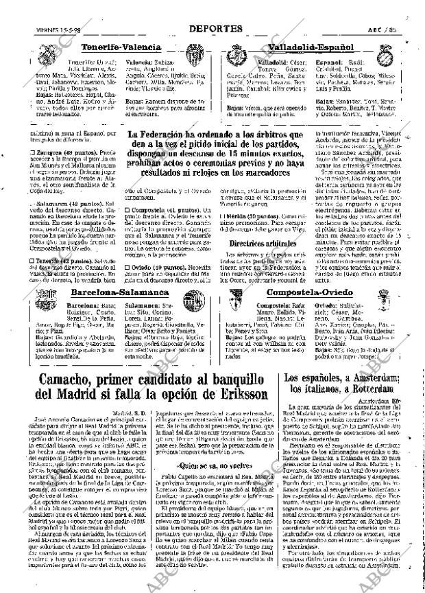ABC MADRID 15-05-1998 página 85