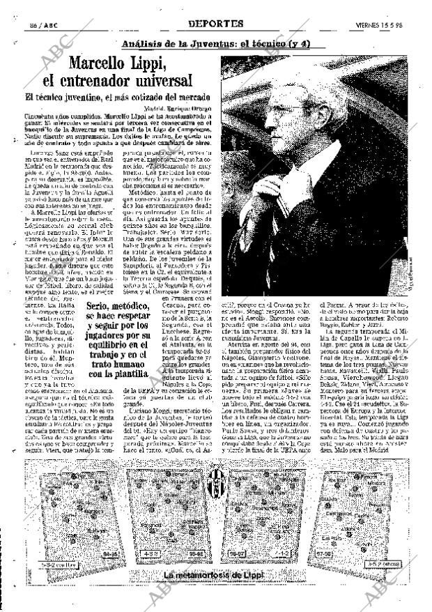 ABC MADRID 15-05-1998 página 86