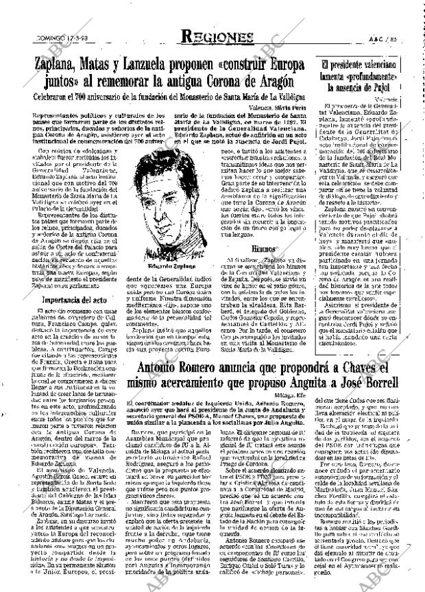 ABC MADRID 17-05-1998 página 85