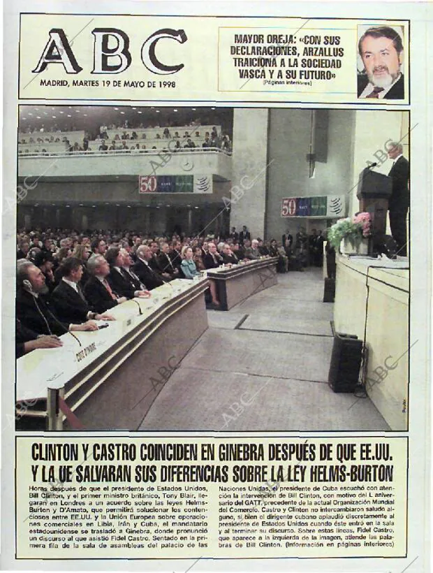 ABC MADRID 19-05-1998 página 1