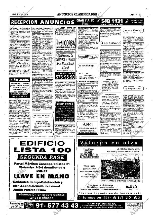 ABC MADRID 19-05-1998 página 113