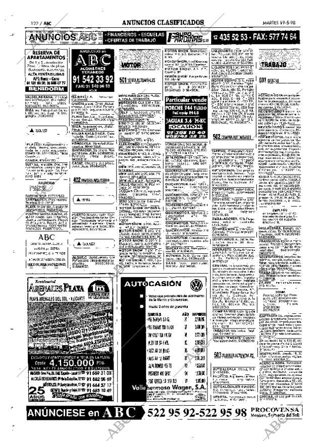 ABC MADRID 19-05-1998 página 122