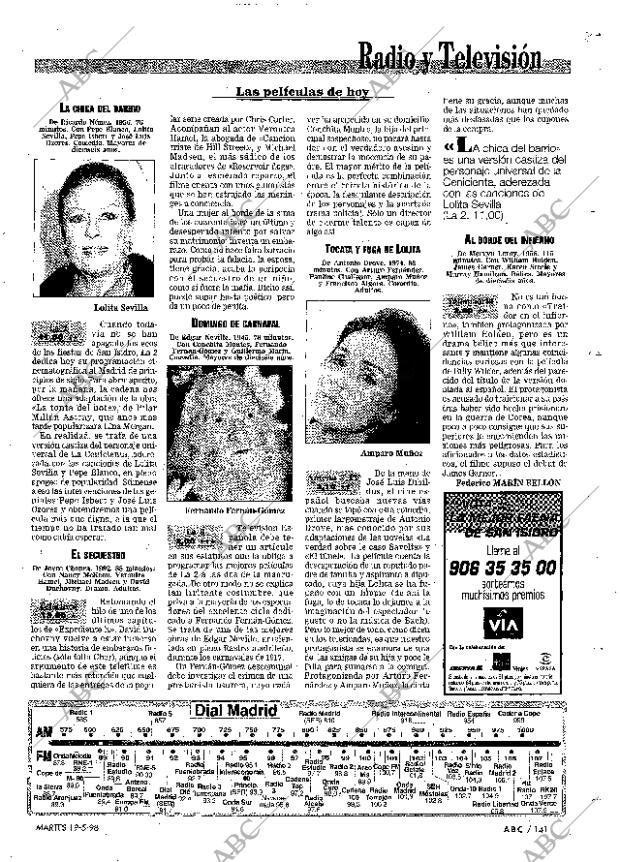 ABC MADRID 19-05-1998 página 141