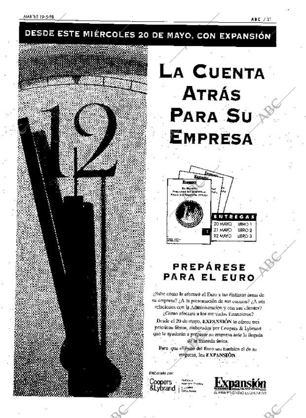 ABC MADRID 19-05-1998 página 31