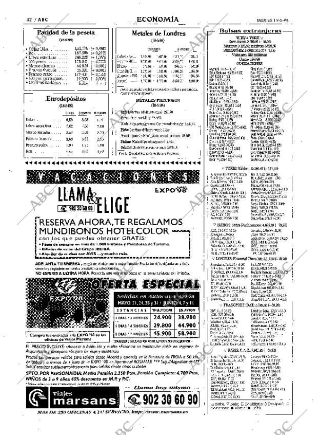 ABC MADRID 19-05-1998 página 52