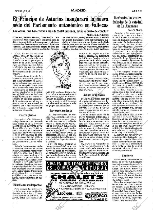 ABC MADRID 19-05-1998 página 69