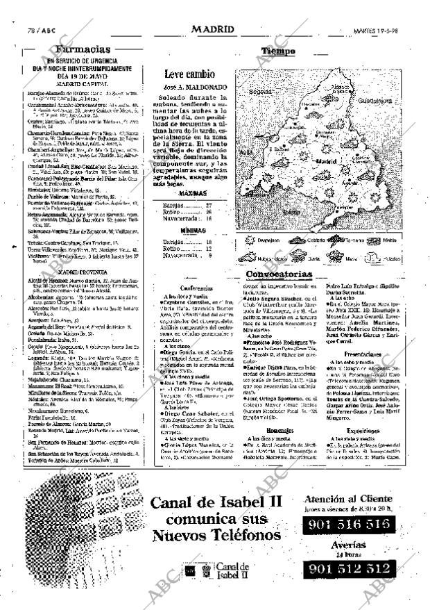 ABC MADRID 19-05-1998 página 78