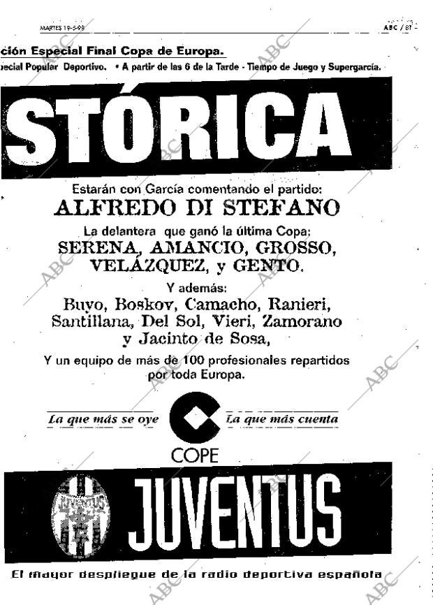 ABC MADRID 19-05-1998 página 81