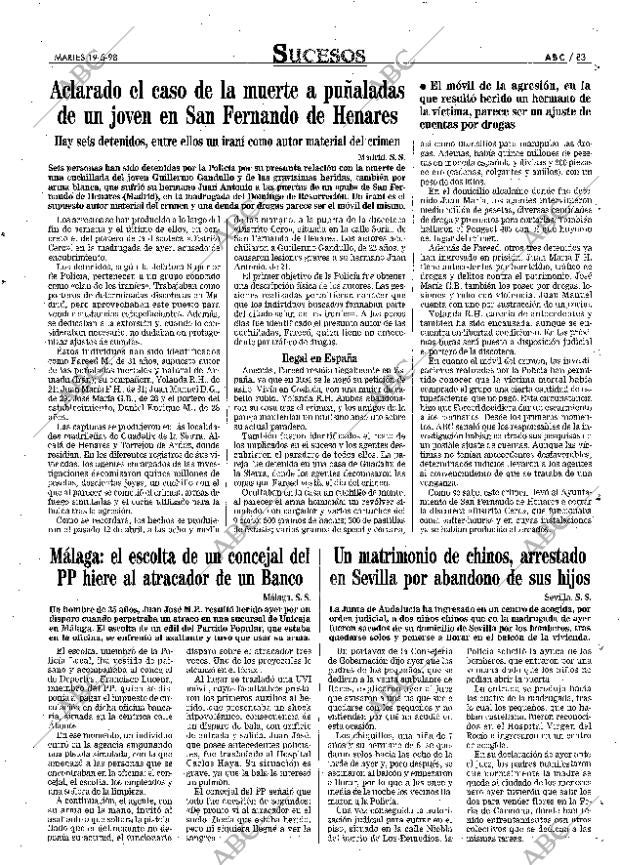 ABC MADRID 19-05-1998 página 83