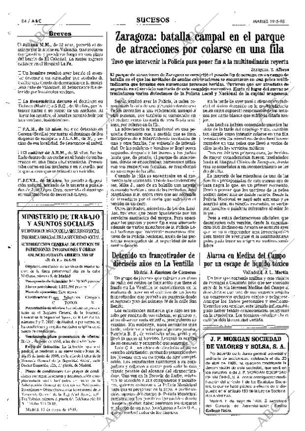 ABC MADRID 19-05-1998 página 84