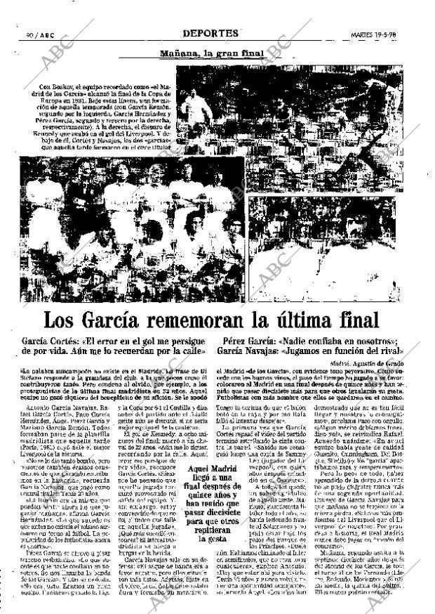 ABC MADRID 19-05-1998 página 90