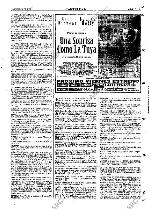 ABC MADRID 20-05-1998 página 113