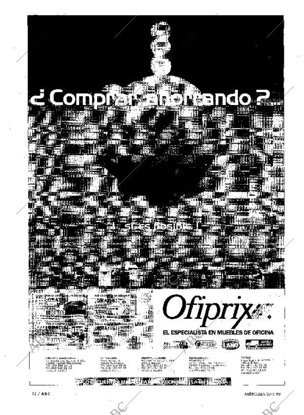 ABC MADRID 20-05-1998 página 12