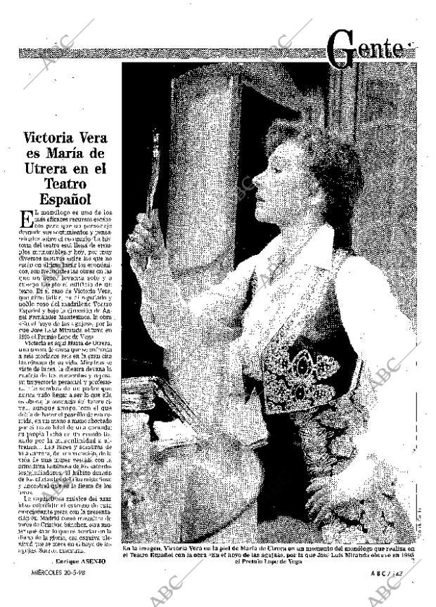 ABC MADRID 20-05-1998 página 143