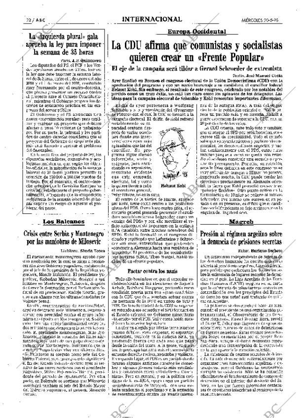 ABC MADRID 20-05-1998 página 32