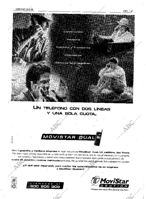 ABC MADRID 20-05-1998 página 47