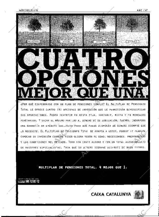 ABC MADRID 20-05-1998 página 67