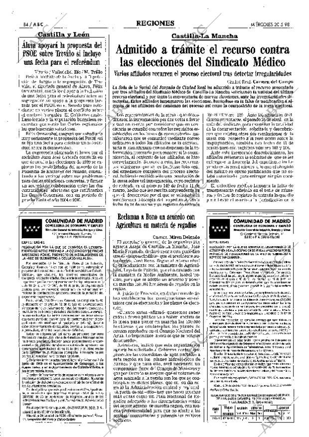 ABC MADRID 20-05-1998 página 84