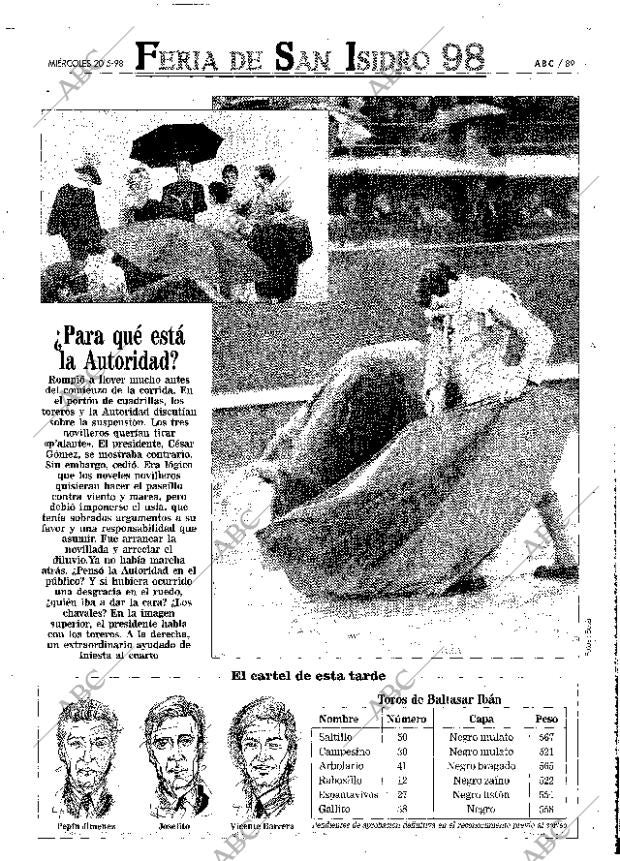 ABC MADRID 20-05-1998 página 89