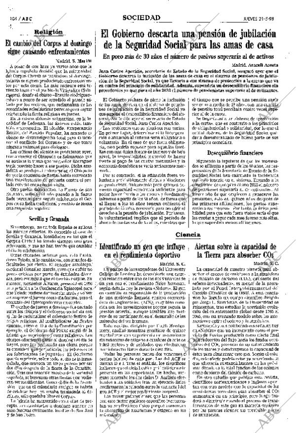 ABC MADRID 21-05-1998 página 106