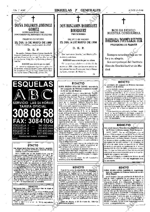 ABC MADRID 21-05-1998 página 124