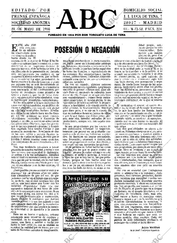 ABC MADRID 21-05-1998 página 3