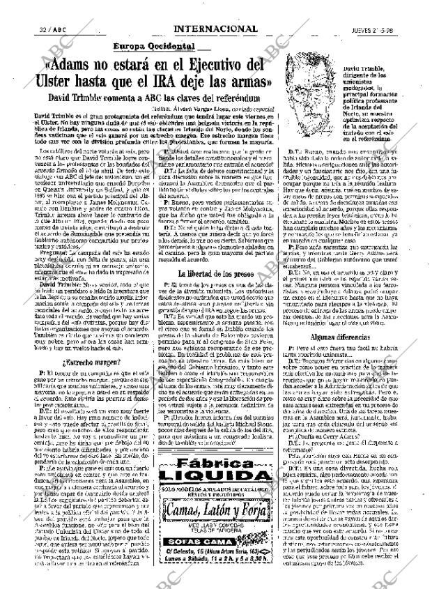 ABC MADRID 21-05-1998 página 32