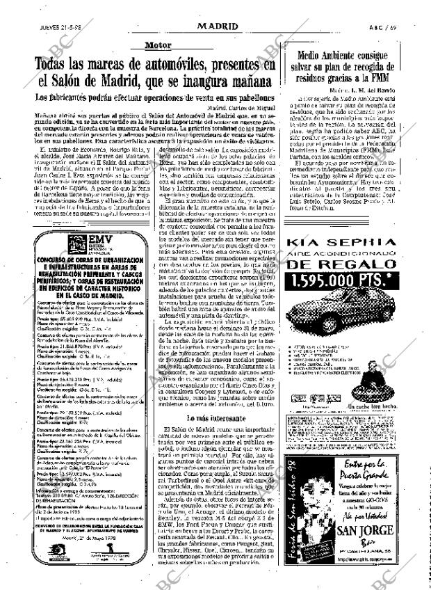 ABC MADRID 21-05-1998 página 69