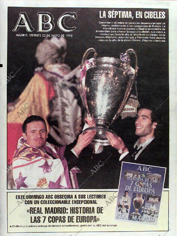 ABC MADRID 22-05-1998 página 1
