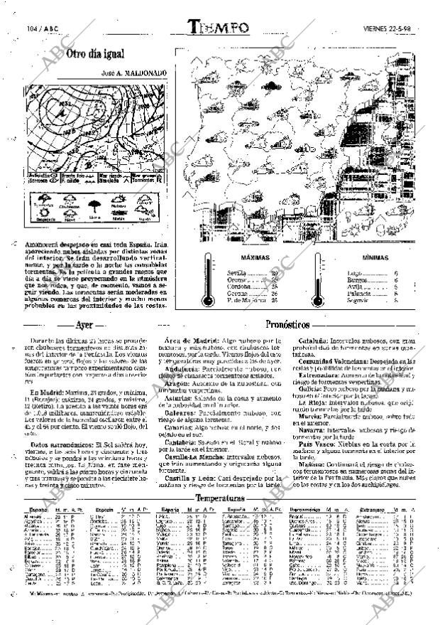 ABC MADRID 22-05-1998 página 104