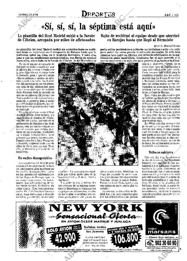 ABC MADRID 22-05-1998 página 105
