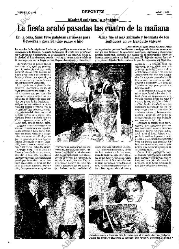 ABC MADRID 22-05-1998 página 107