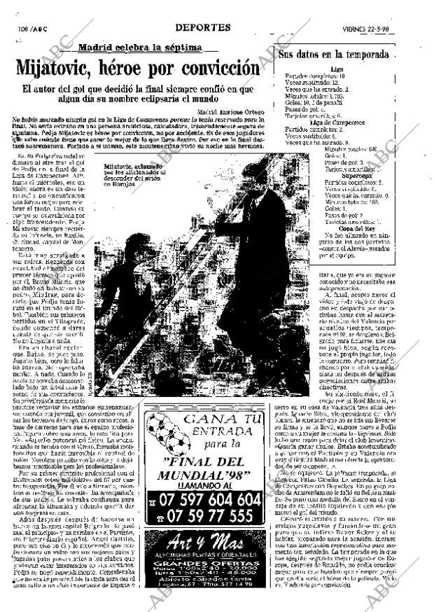 ABC MADRID 22-05-1998 página 108