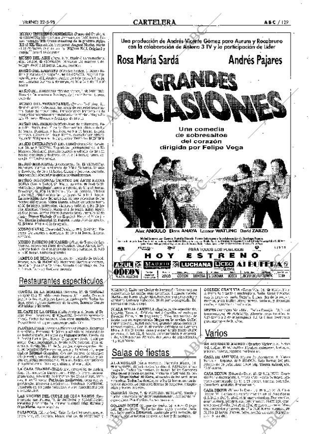 ABC MADRID 22-05-1998 página 129