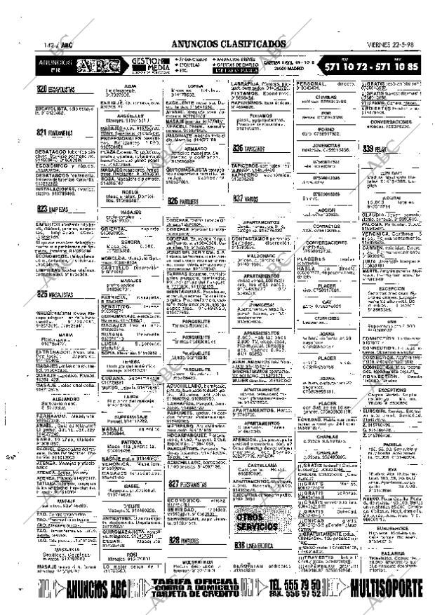 ABC MADRID 22-05-1998 página 142