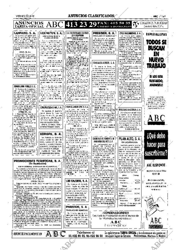 ABC MADRID 22-05-1998 página 149