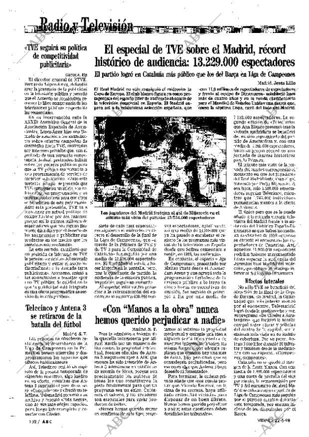 ABC MADRID 22-05-1998 página 152