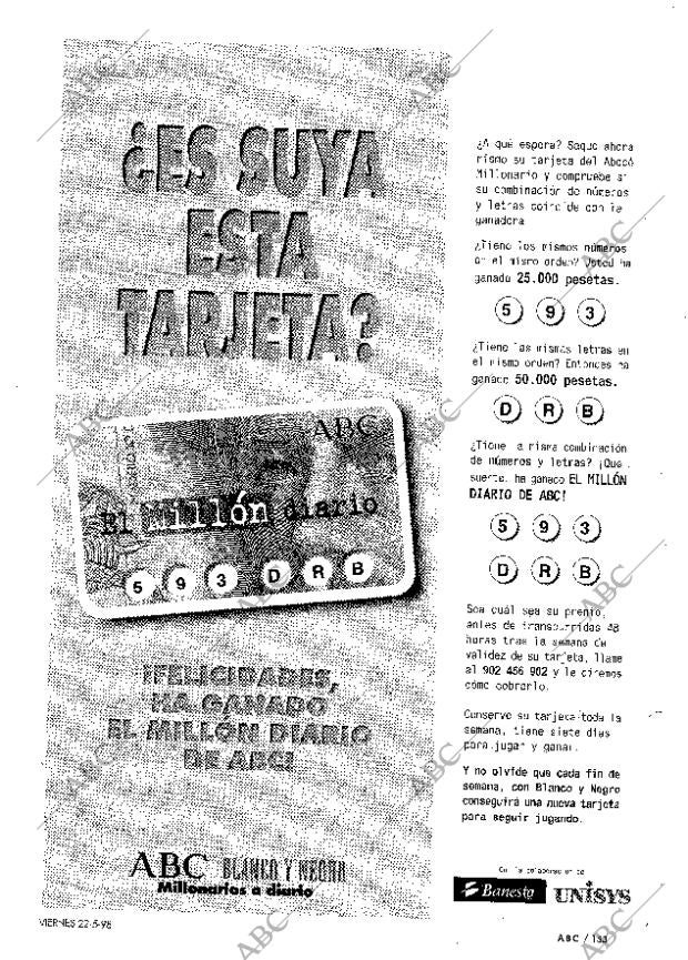 ABC MADRID 22-05-1998 página 153