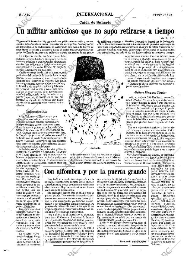 ABC MADRID 22-05-1998 página 38